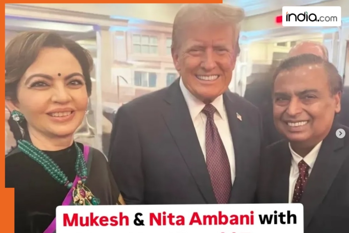 Ambanis Congratulate Trump at Inauguration