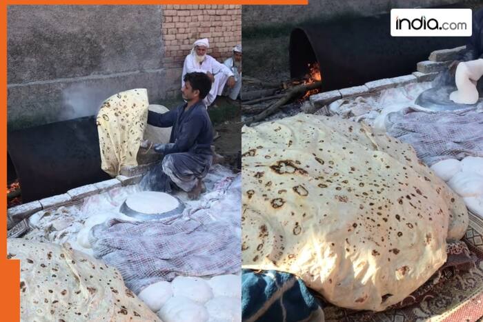 huge rotis, netizens, comments, Viral Video, creative, reel, video, social media, viral, Islamabad, Pakistan, World Record