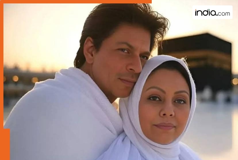 Shah Rukh Khan made Gauri Khan convert to Islam after 33 years of marriage in Mecca? Here’s the truth behind viral picture