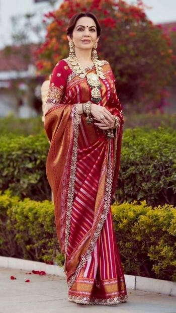 6 expensive handloom sarees of Nita Ambani that are timeless in 2025