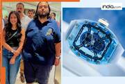 Anant Ambani wears expensive ice-cube like watch that has only 3 pieces in world, it is worth Rs…