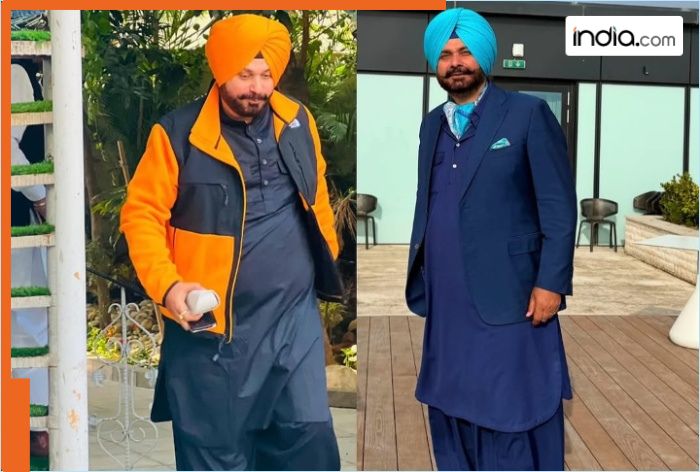 Navjot Singh Sidhu loses 33 kgs, shares incredible weight loss transformation with diet and…