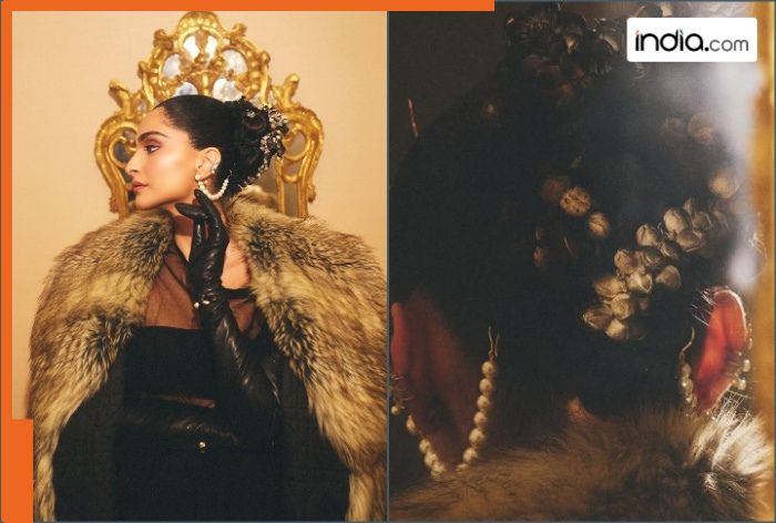 Black gajra is real? Sonam Kapoor stuns in this unique hairpiece made of shells and chanderi at Paris Couture Week – Know all about it