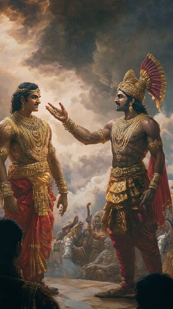 जब बर्बरीक ने Arjuna को चुनौती दी, तो श्रीकृष्ण ने Kya फैसला लिया?