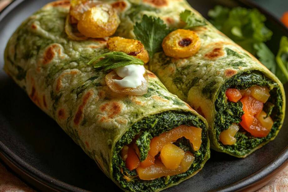 Step-By-Step Guide: How To Make Healthy Spinach Wraps At Home