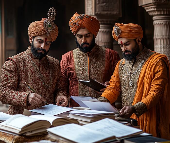 How was the budget during the Mughal rule