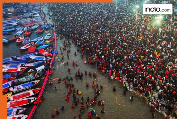 Maha Kumbh 2025: Millions of devotees take holy dip during first Amrit Snan on Makar Sankranti