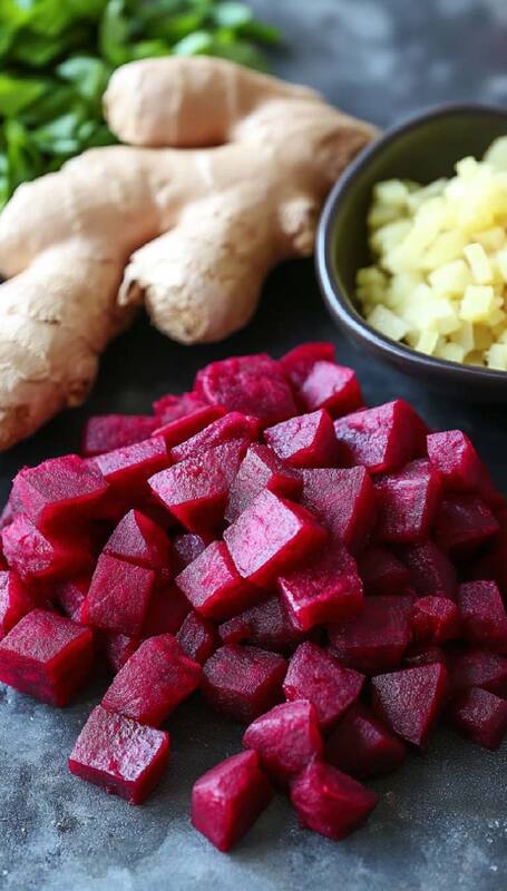 Beetroot, Amla And Pudina Juice Recipe