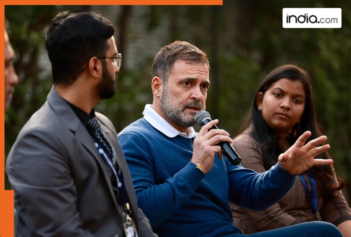 Rahul explains to IITians how Congress and BJP differ, says…