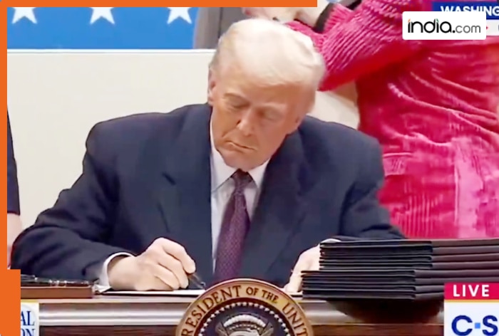 US President Donald Trump signs first executive orders, withdraws America from Paris Climate agreement, hiring freeze and….