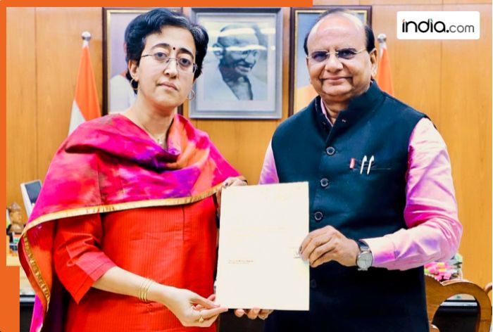 Atishi resigns as Delhi CM, LG Saxena asks her to continue till formation of new government