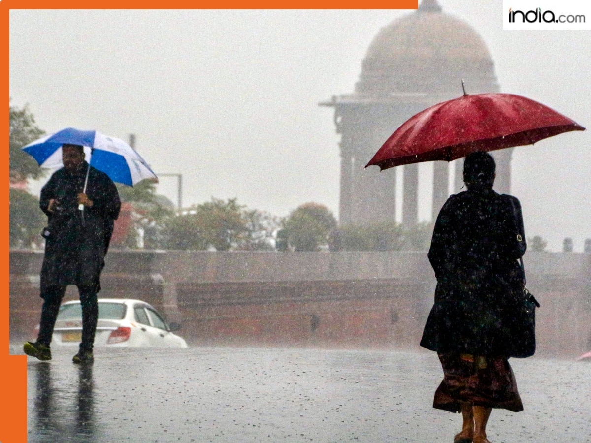 Delhi Rains: Light downpours with thunderstorms likely in national capital today; Check IMD prediction here