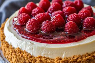Elevate Your Dessert Game: Make Raspberry Cheesecake At Home