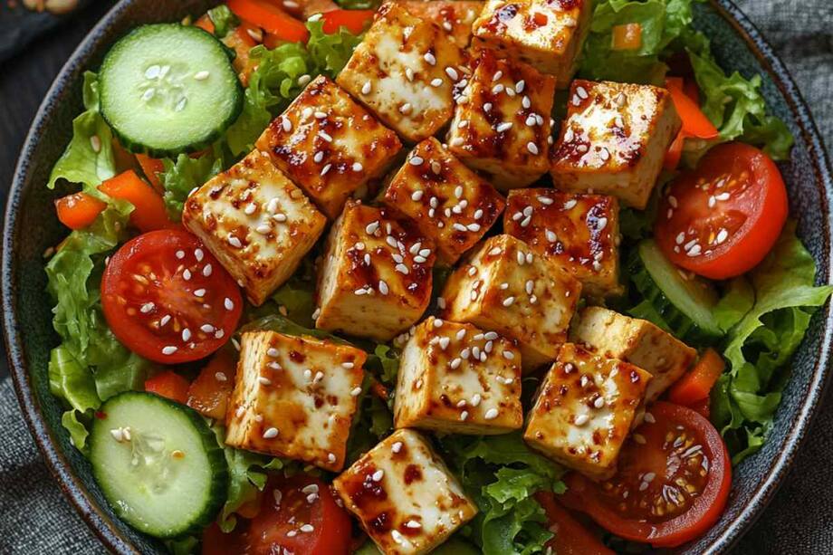 Learn How To Prepare A Flavorful Tofu Salad In Just Minutes