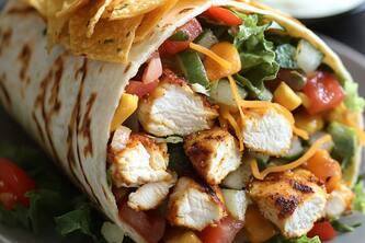 Discover The Secret To Making Flavorful Chicken Wraps At Home