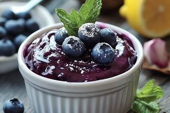 Step-By-Step Guide: Make Creamy Blueberry Pudding At Home