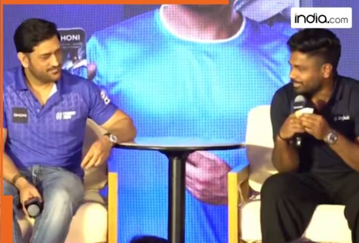 Sanju Samson, MS Dhoni, Sanju Samson on MS Dhoni, Sanju Samson and MS Dhoni, Sanju Samson talks about MS Dhoni, Indian cricket, Chennai Super Kings, IPL, T20I, wicketkeeper-batter, Rajasthan Royals, cricket, cricket news, sports news