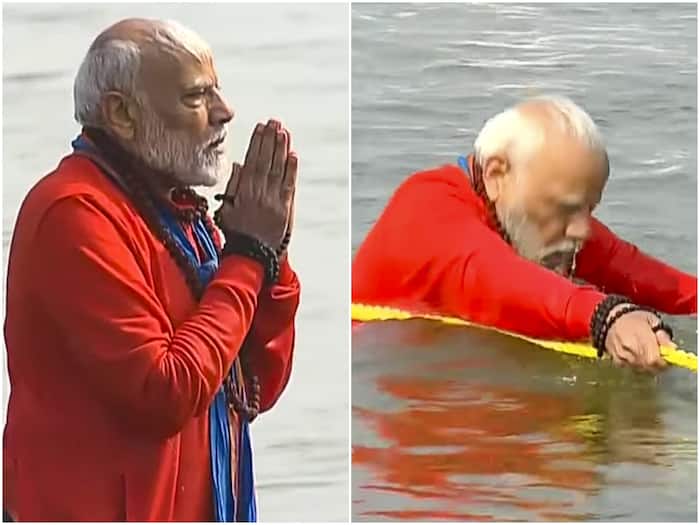 PM Modi Maha Kumbh Pictures