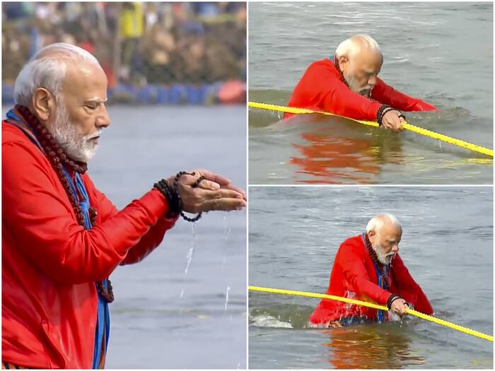 PM Modi Maha Kumbh photos
