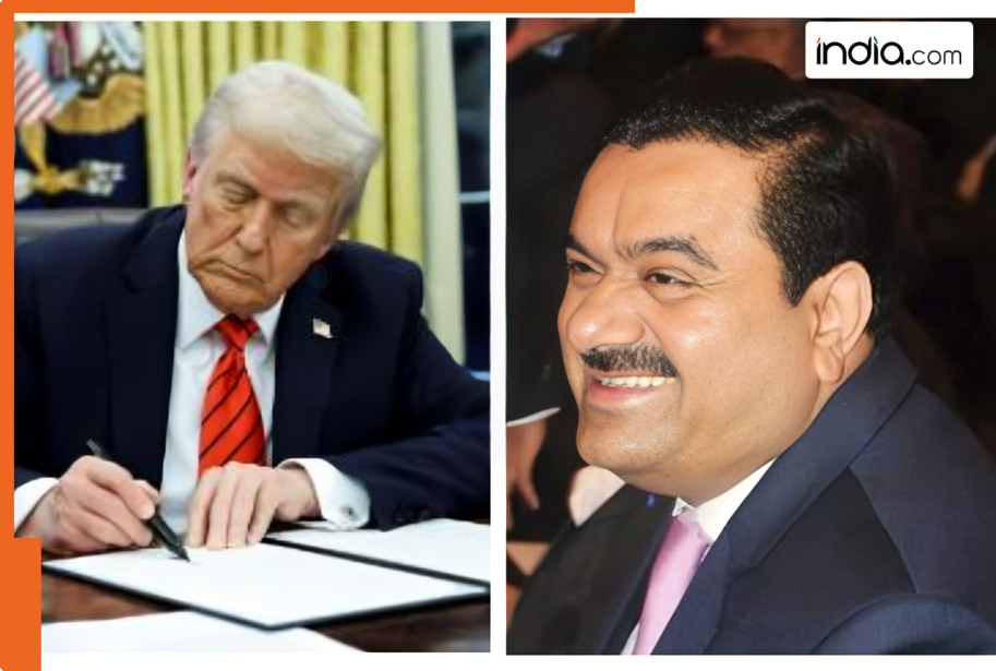 Big relief to Gautam Adani? as Donald Trump signs  executive order…, to pause…