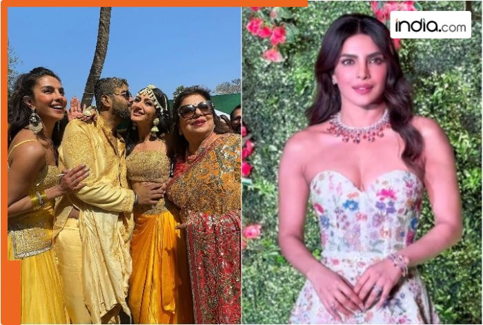 Priyanka Chopra’s luxury jewellery steals the show at brother’s pre-wedding, necklace is made of diamonds, gold and…, bracelets – ring worth over Rs…