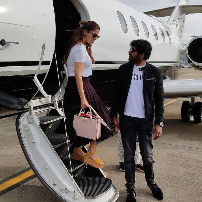 Vignesh Shivan And Nayanthara Are Back Home After Their Vacation 1