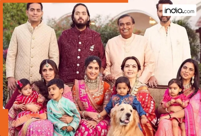 Meet youngest member of Mukesh Ambani, Nita Ambani’s family, whose pictures went viral during Anant-Radhika’s wedding, name is….