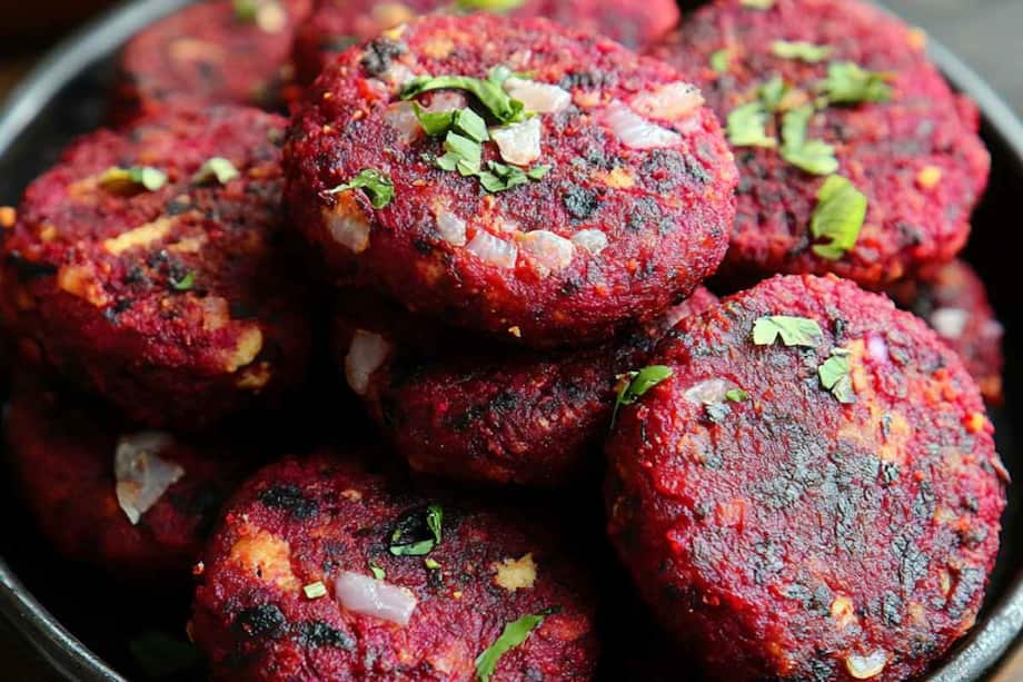 Elevate Your Snack Game With Homemade Beetroot Paneer Tikki