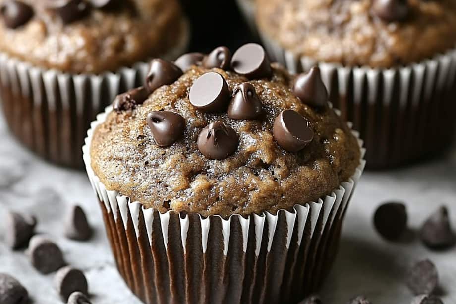 Make Delicious Choco Chip Muffins With This Easy Recipe