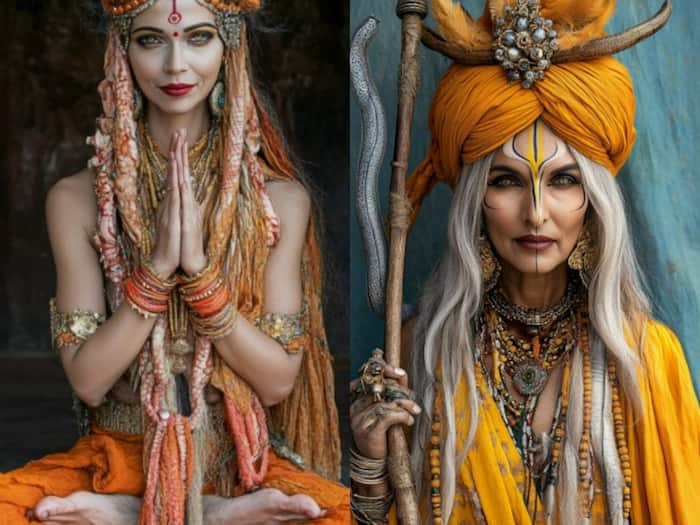 Mahila naga sadhu start returning