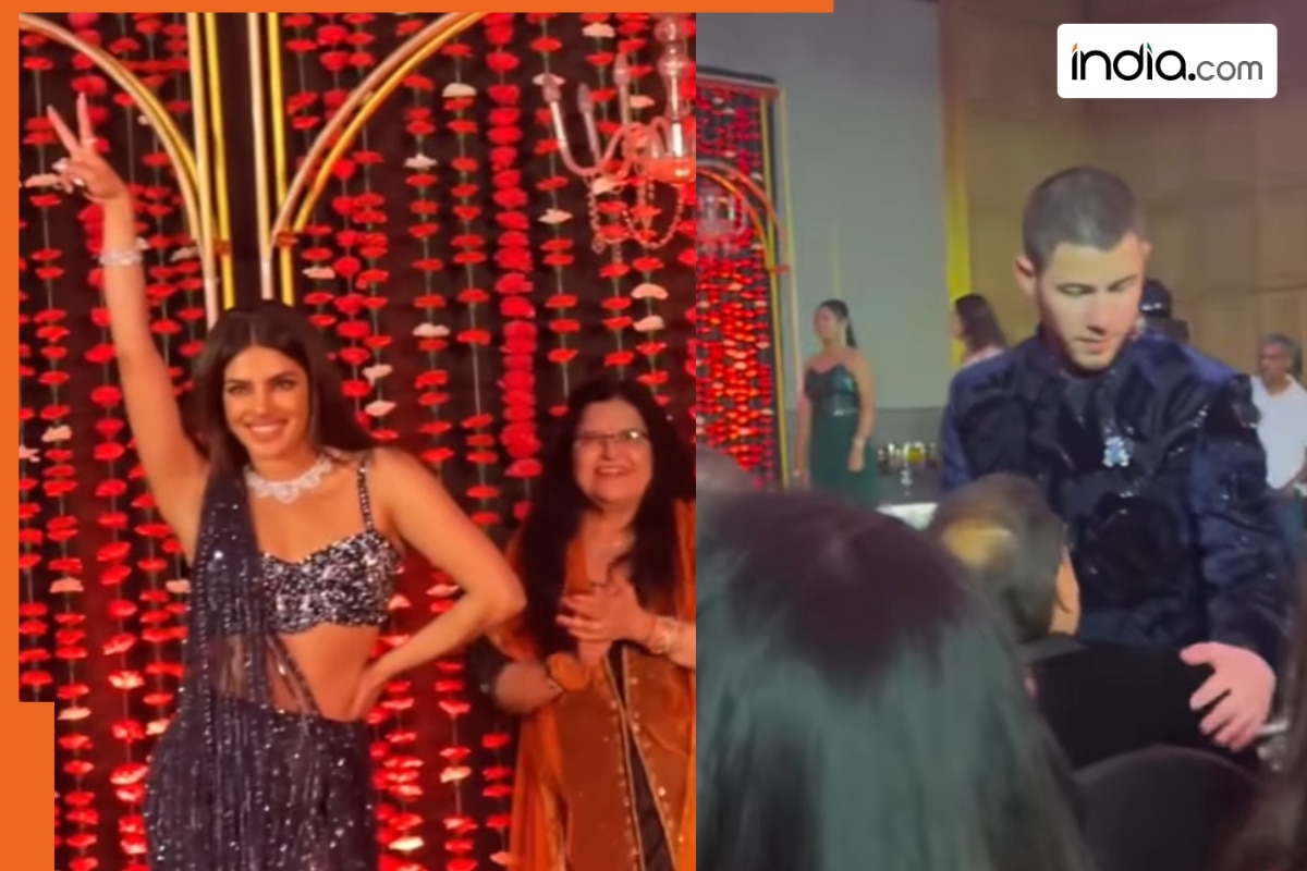 Priyanka Chopra’s dance performance to ‘Darling’ song at Siddharth’s sangeet goes viral, don’t miss Nick Jonas’ reaction! Watch