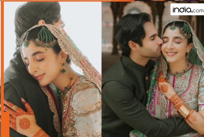 Sanam Teri Kasam actress Marwa Hocane marries co-star Ameer Gilani in a dreamy ceremony, drops unseen pics