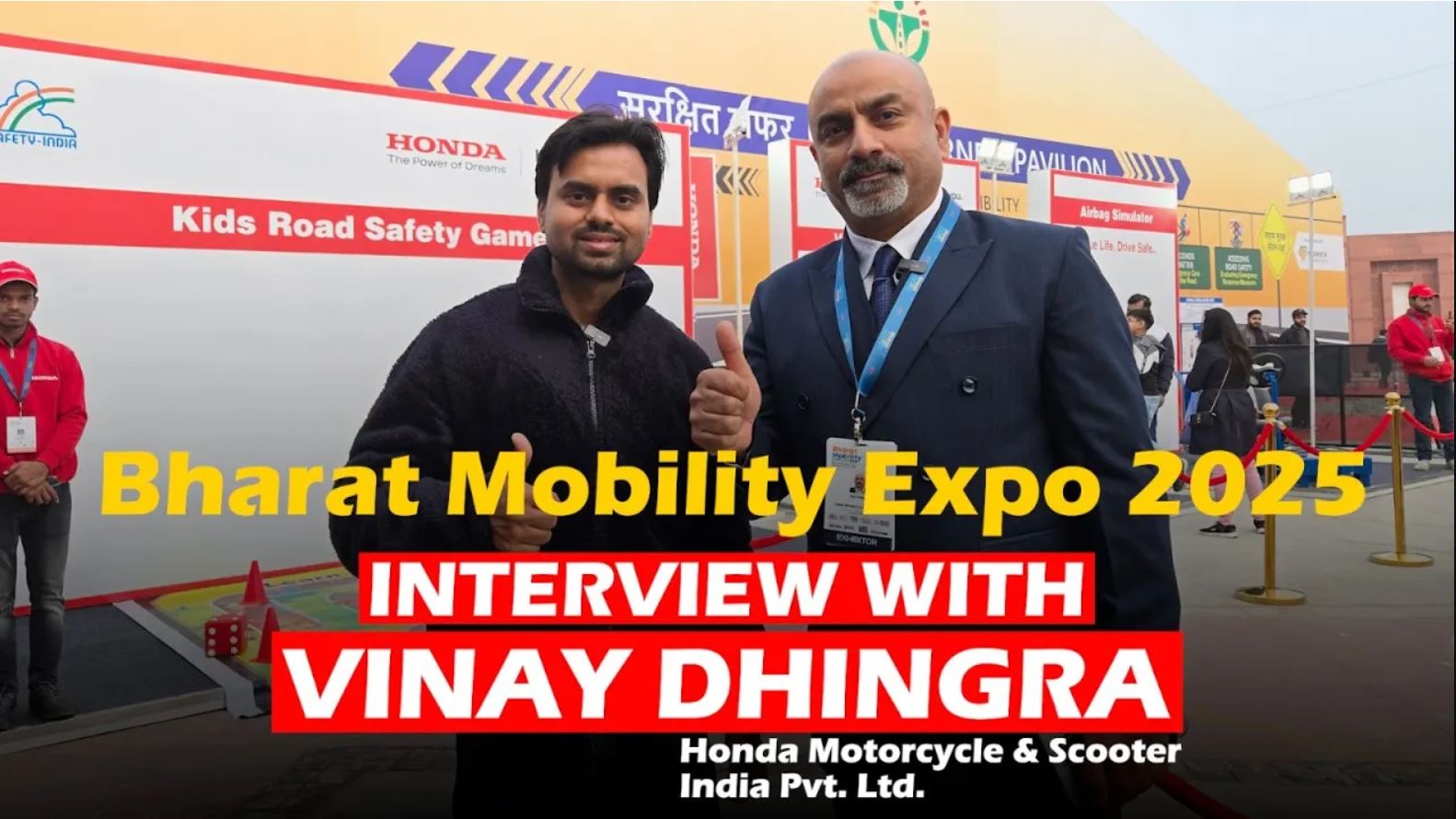 Vinay Dhingra Discusses Honda’s Role in Road Safety