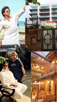 Shah Rukh Khan or Amitabh Bachchan....whose luxurious bungalow is more expensive? Know the facilities of their palatial homes