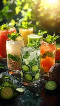 8 Refreshing Cucumber Drinks For Summer