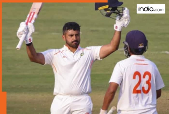 Karun Nair, Karun Nair century, Karun Nair century in Ranji Trophy, Vidarbha Cricket Association Stadium, Vidarbha, Kerala, century, Ranji Trophy final, cricket, cricket news