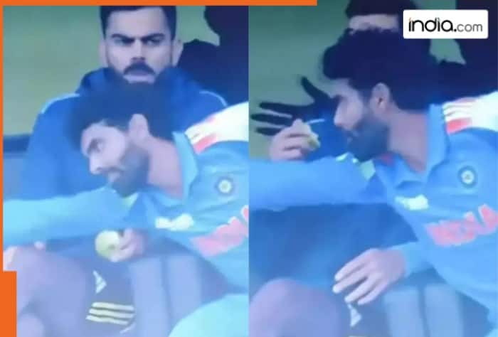 Ravindra Jadeja, Virat Kohli, Glenn Phillips, Virat Kohli viral video, Ravindra Jadeja viral video, Glenn Phillips catch, Ravindra Jadeja Virat Kohli viral video, Ravindra Jadeja Virat Kohli Glenn Phillips catch, India vs New Zealand, India vs New Zealand live score, India vs New Zealand scorecard, Champions Trophy 2025, Champions Trophy 2025 highlights, Cricket News