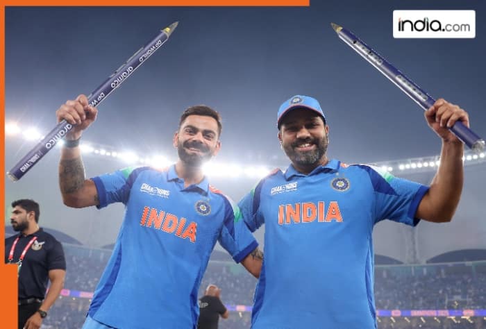 Virat Kohli, Rohit Sharma, 2025 Champions Trophy, India cricket team, dandiya celebration, cricket final, Kohli and Rohit, Champions Trophy win, cricket, cricket news, sports news