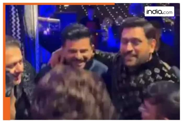 Suresh Raina,Sangeet ceremony,sakshi pant,Rishabh Pant,MS Dhoni dance video,ms dhoni,Lucknow Super Giants,IPL 2025,ipl,CSK