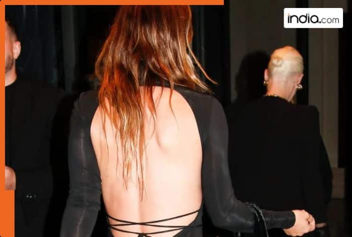 Meet actress who wore a 'naked dress' for the Oscars after party, took internet by storm - Viral pics