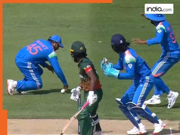 Rohit sharma missed catch