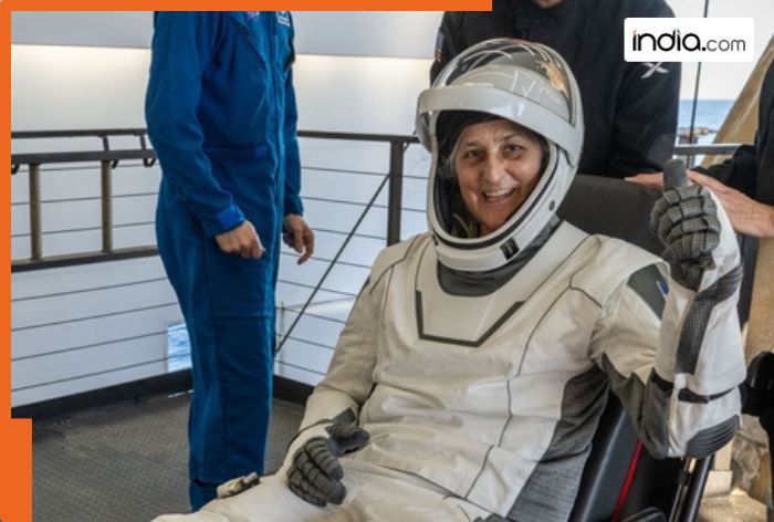 Sunita Williams’ FIRST visuals: NASA astronaut waves, smiles as she returns on Earth after 285 days