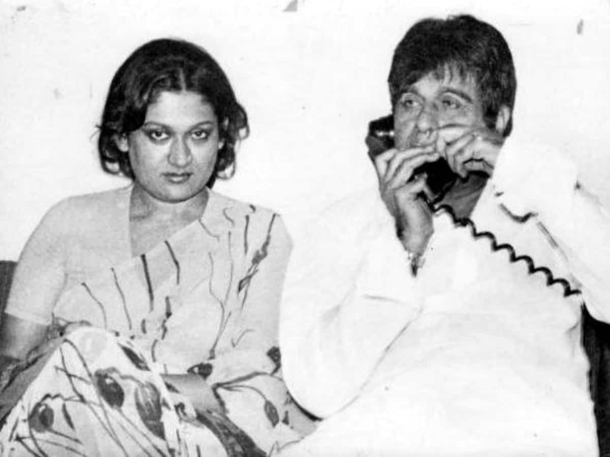 Dilip Kumar with his second wife Asma Rehman 