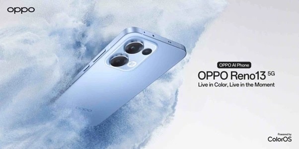 OPPO Reno13 Sky Blue Variant Goes Live Tomorrow