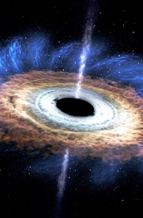 6 Rare Black Hole Images shared By NASA Hubble Space Telescope