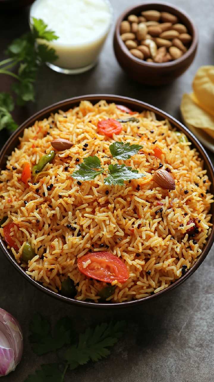 Unlock The Flavor Of South Indian Tomato Rice With This Easy 7-Step Recipe