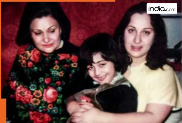 This girl, posing with her aunt and grandmother, made debut at 16, quite films for marriage, was Bachchan’s first choice for…, can you recognise her?