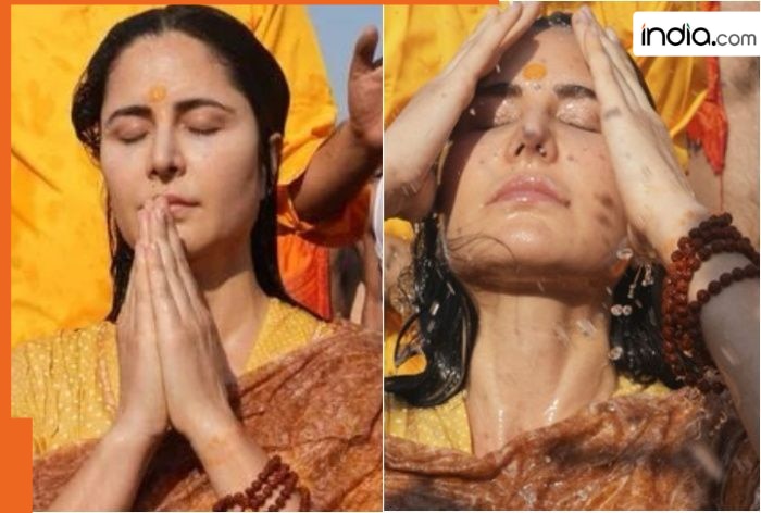 Raveena Tandon slams ‘disgusting’ behaviour of men recording Katrina Kaif during Mahakumbh snan, watch viral video