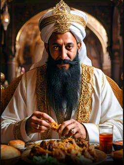 वो सुल्तान जो एक दिन में खाता था 35 किलो खाना, बिस्तर पर सजी रहती थी थाली