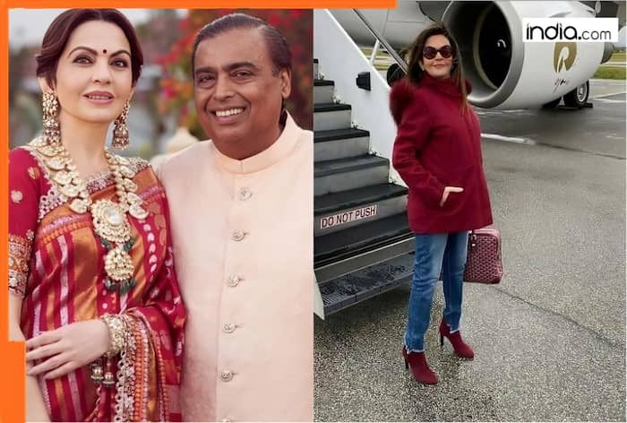 Nita Ambani's lavish private jet features luxurious bedroom, jacuzzi...; costs more than 10 Ferraris, price will SHOCK you, its Rs... 2 Nita Ambani's lavish private jet features luxurious bedroom, jacuzzi, wireless communication; costs more than 10 Ferraris, price will SHOCK you, its Rs...